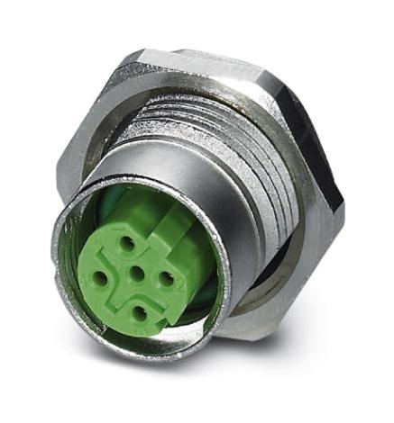 SACC-DSI-FSD-4CON-L180/SH GN CONN, SENSOR, FEMALE, 4 POS, SOLDER PHOENIX CONTACT