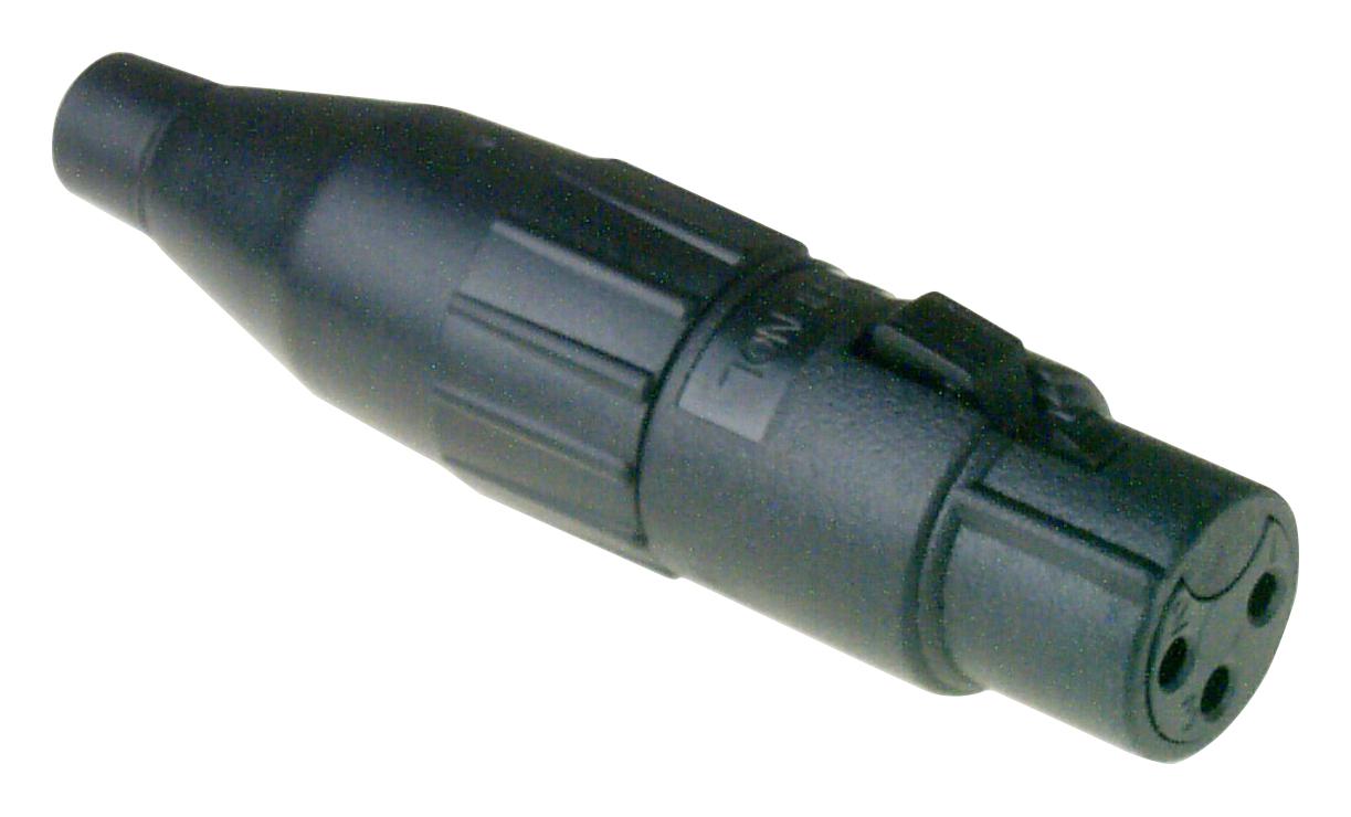 AC3FCP XLR CONNECTOR, JACK, 3POS, CABLE AMPHENOL SINE/TUCHEL