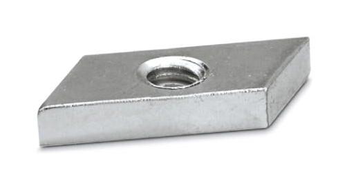 GLM 6 SLIDE NUT, M6, NS 35/15-AL DIN RAIL PHOENIX CONTACT