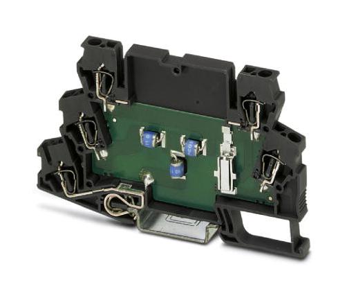 TT-ST-2-PE/S2-24DC SURGE PROTECT, 5KA, 30VDC, DIN RAIL PHOENIX CONTACT