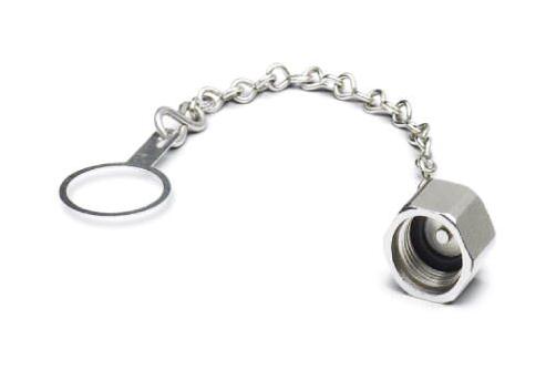 PROT-M12 FS-M-CHAIN SEALING CAP, BRASS BODY PHOENIX CONTACT