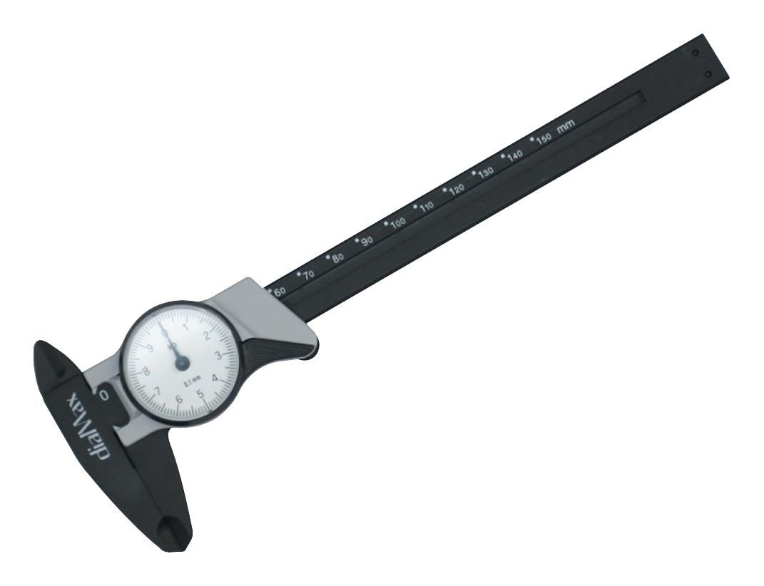 27082 ANALOGUE CALLIPER, DIAL, 0.1MM, 150MM WIHA