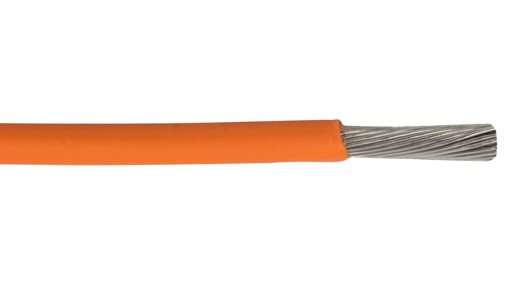 67010 OR033 HOOK-UP WIRE, 1MM2, ORANGE, 100M ALPHA WIRE