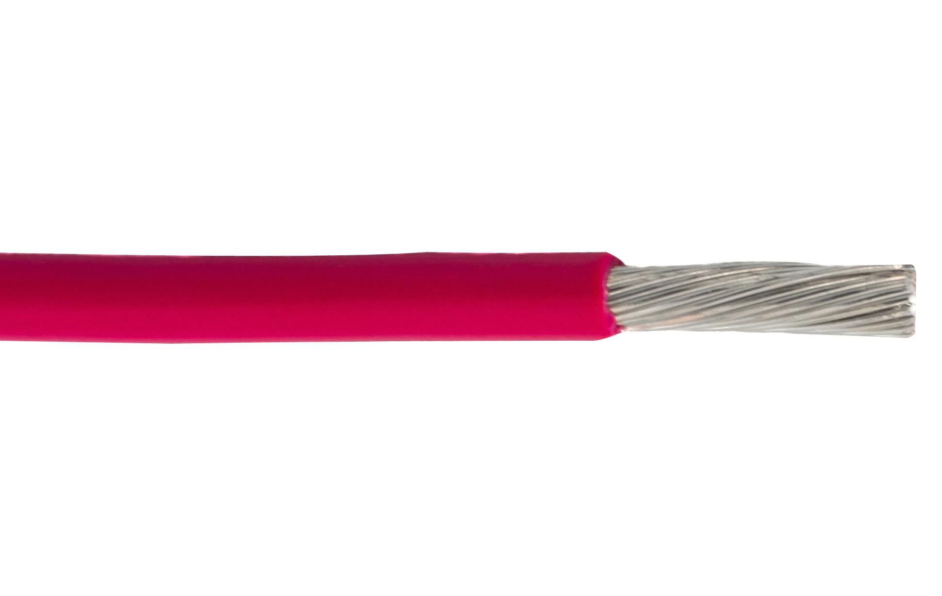 67250 RD033 HOOK-UP WIRE, 2.5MM2, RED, 328FT ALPHA WIRE