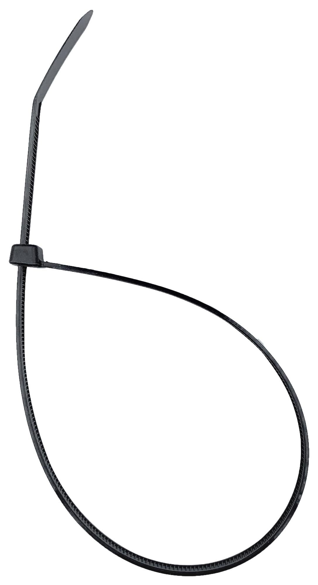 PEL01445 CABLE TIE 200 X 3.6MM BLACK 100/PACK PRO ELEC