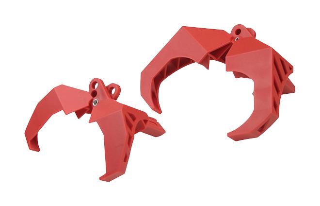 PSL-1058 VALVE LOCKOUT, ABS PLASTIC, RED PANDUIT