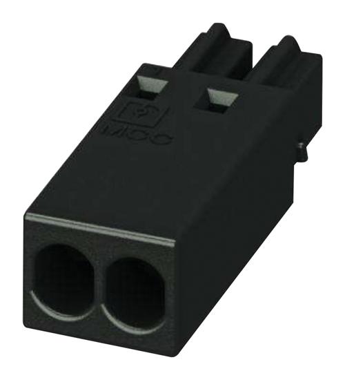 MCC 0,5/ 2-ST-2,54 TERMINAL BLOCK, PLUGGABLE, 2WAYS, 18AWG PHOENIX CONTACT