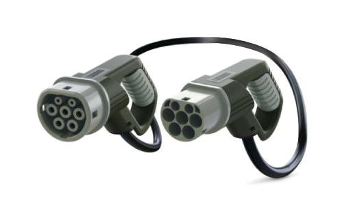 EV-T2M3PC-1AC32A-4,0M6,0ESBK00 AC CHARGING CABLE, 4M, 250VAC, 32A, BLK PHOENIX CONTACT