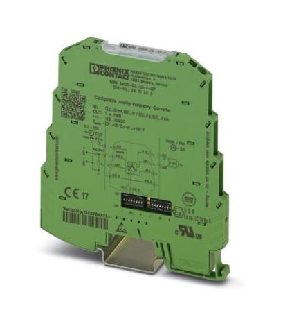 MINI MCR-SL-UI-F-SP FREQUENCY TRANSDUCER, 1-CH, DIN RAIL PHOENIX CONTACT
