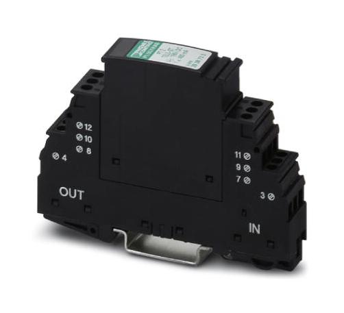 PT 2-TELE SURGE PROTECTION DEVICE, 185V, DIN RAIL PHOENIX CONTACT