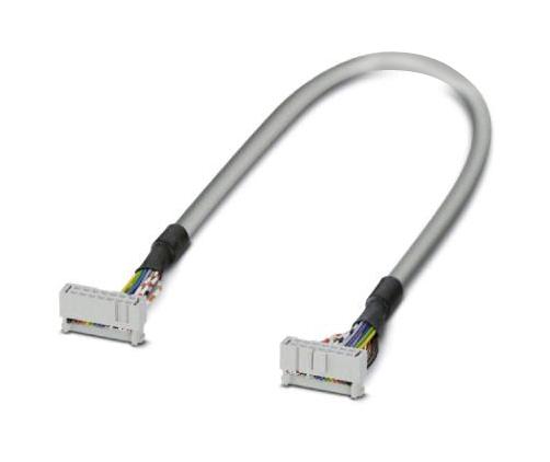 FLK 14/EZ-DR/ 30/KONFEK I/O CBL ASSY, IDC/FLK STRIP, 1A, CNTRLR PHOENIX CONTACT