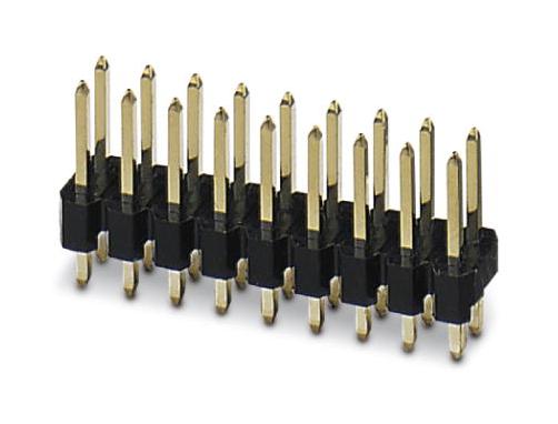 PSTD 0,65X0,65/9-2,54 TERM BLOCK, HDR, VERTICAL, 2.54MM, THT PHOENIX CONTACT