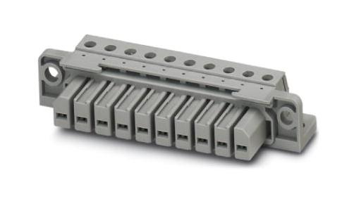 HCC 4-F TERM BLK, PLGG, 10WAY, 7.62MM, SCREW PHOENIX CONTACT