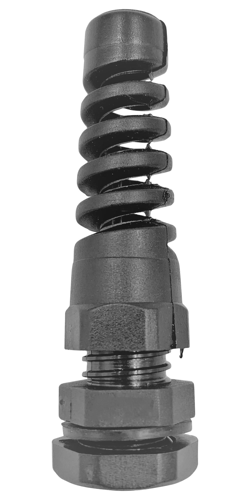 PELB0242 CABLE GLAND, PA/NBR, 5MM-10MM, GREY PRO ELEC