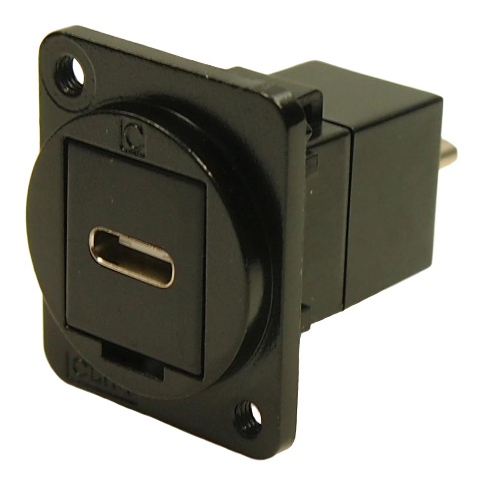 CP30211M3B USB ADAPTER, TYPE C RCPT-PLUG, M3 HOLE CLIFF ELECTRONIC COMPONENTS
