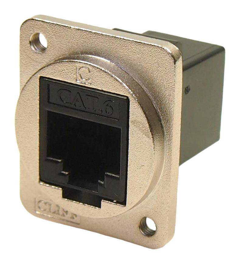 CP30222M3 ADAPTER, UTP CAT6 RJ45 8P8C JACK, M3 CLIFF ELECTRONIC COMPONENTS