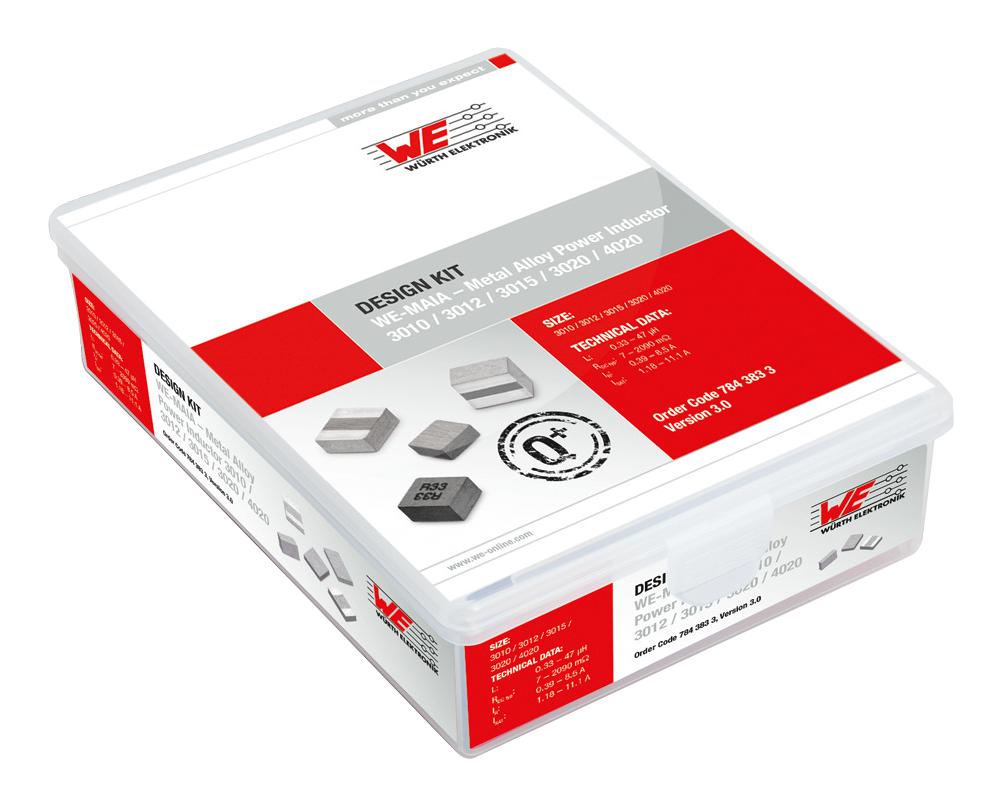 7843833 POWER INDUCTOR KIT, SMD, 360PC WURTH ELEKTRONIK