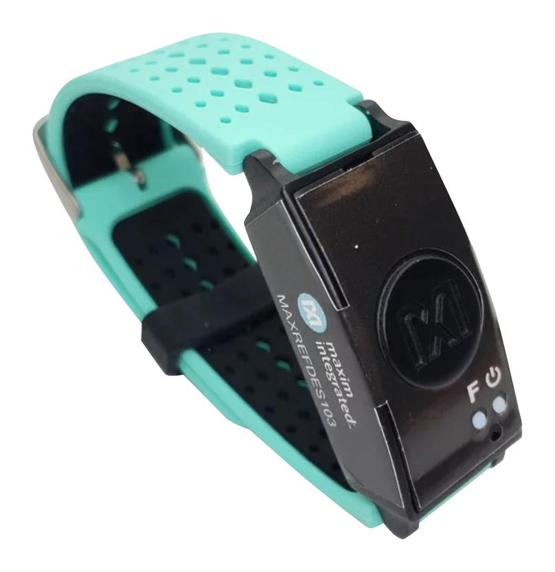 MAXREFDES103# HEALTH SENSOR BAND, PPG BIOSENSOR MAXIM INTEGRATED / ANALOG DEVICES