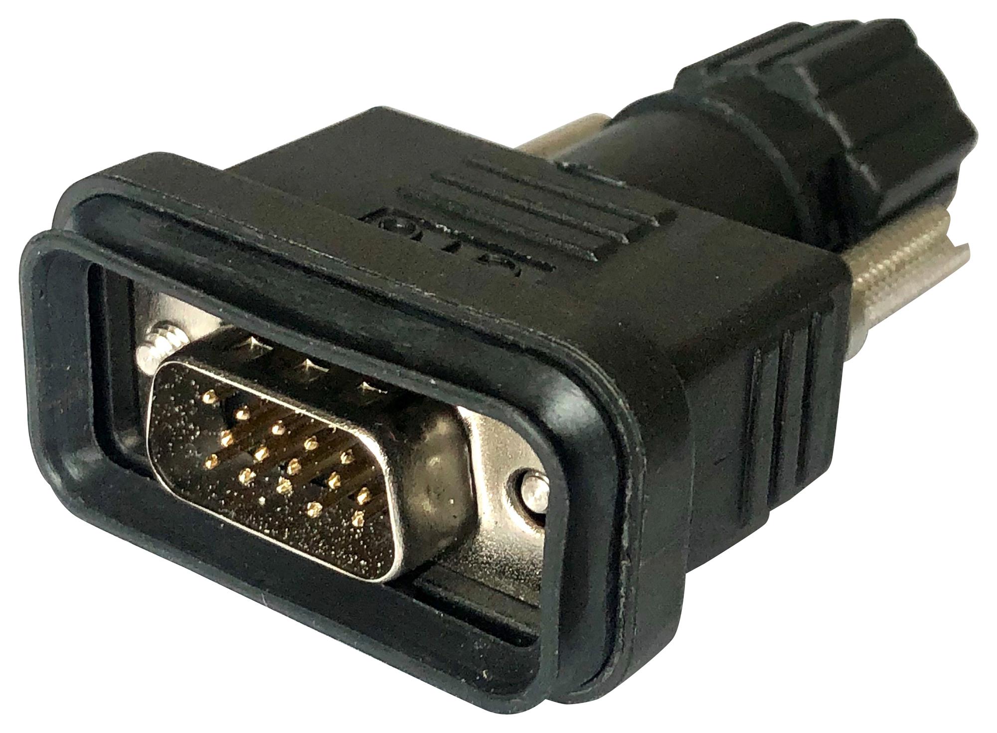 MP002485 D SUB CONN, PLUG, DE, 15POS, SOLDER CUP MULTICOMP PRO