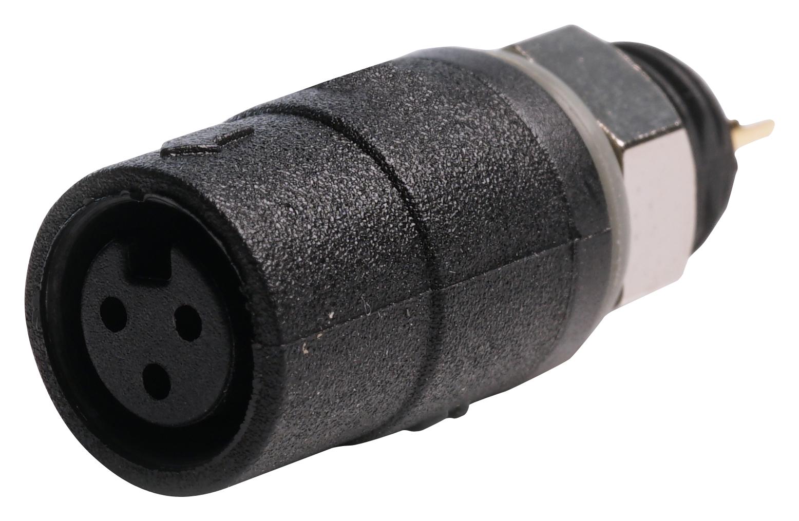 MP002492 CIRCULAR CONNECTOR, 3POS, PLUG, SOLDER MULTICOMP PRO