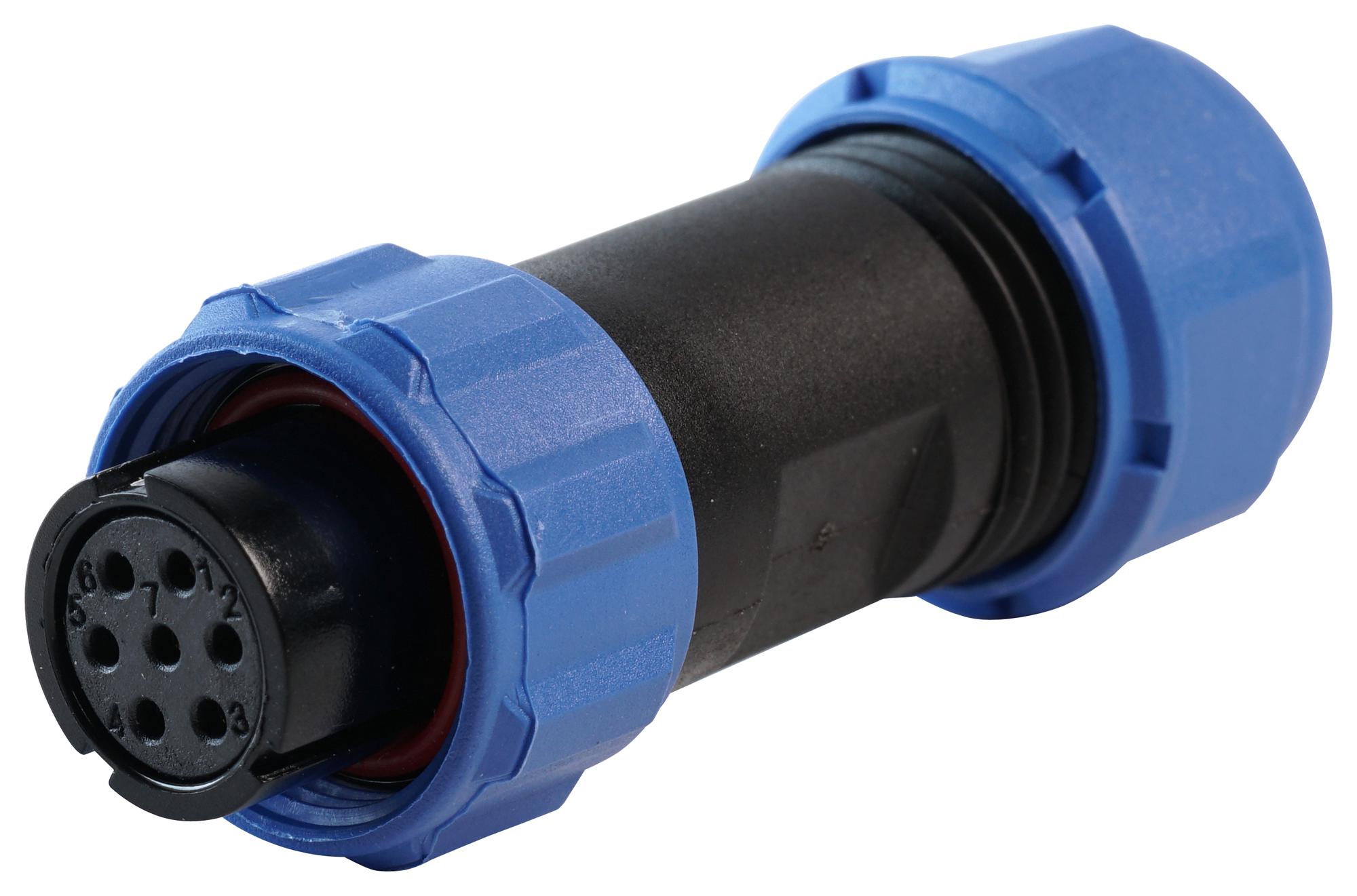 MP002518 CIRCULAR CONNECTOR, 7POS, PLUG, SOLDER MULTICOMP PRO