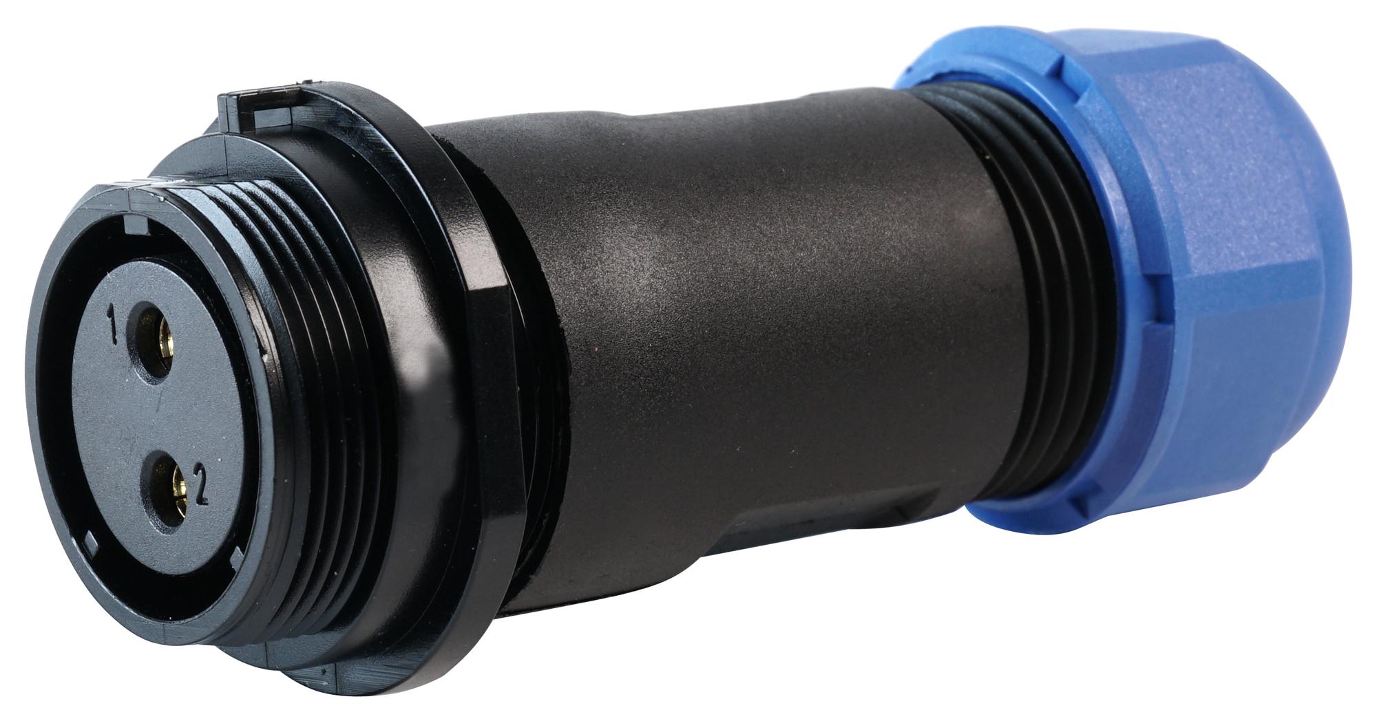 MP002579 CIRCULAR CONNECTOR, 2POS, RCPT, SOLDER MULTICOMP PRO