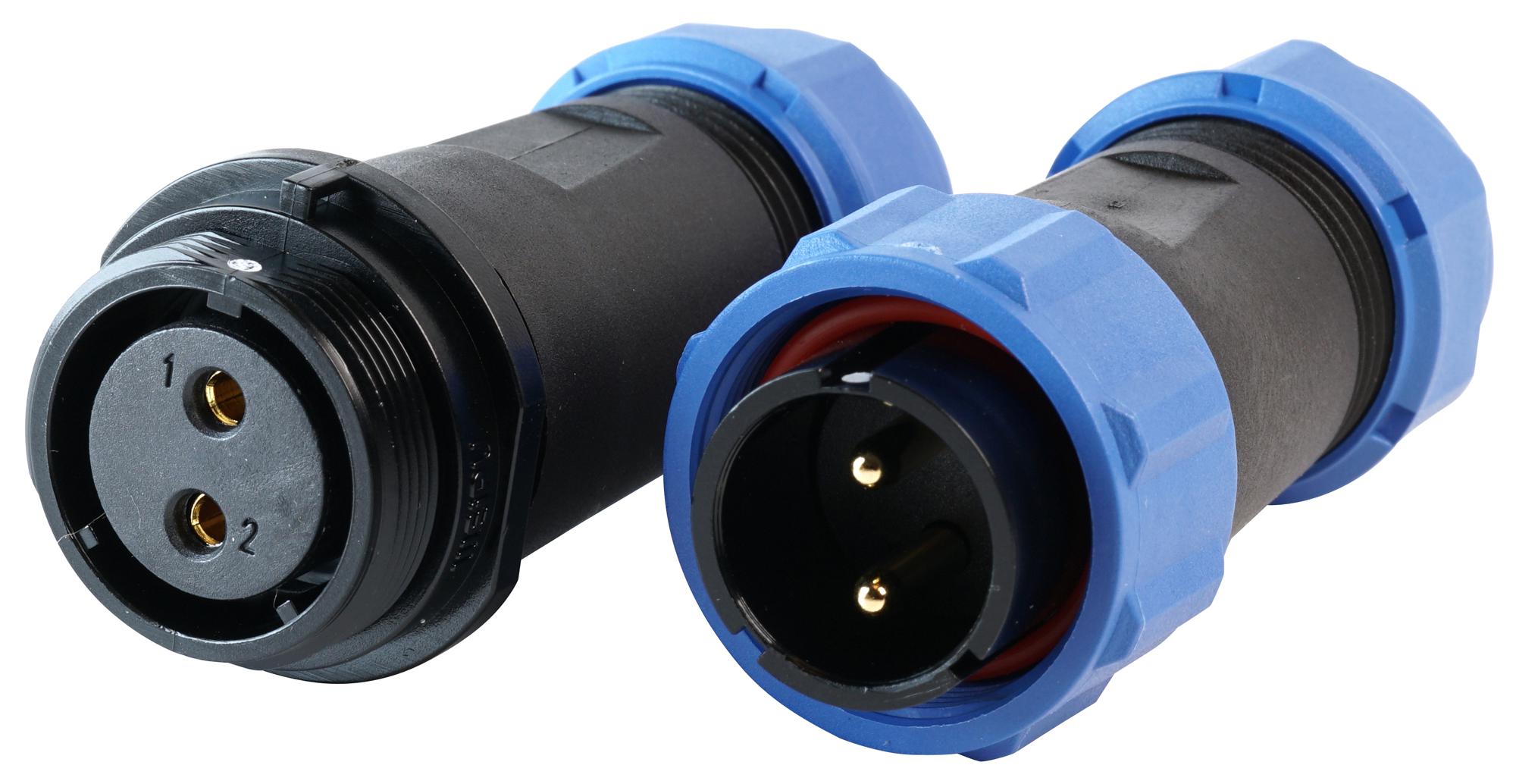 MP002590 INDUSTRIAL CIR CONNECTOR KIT, IP68, 2PC MULTICOMP PRO