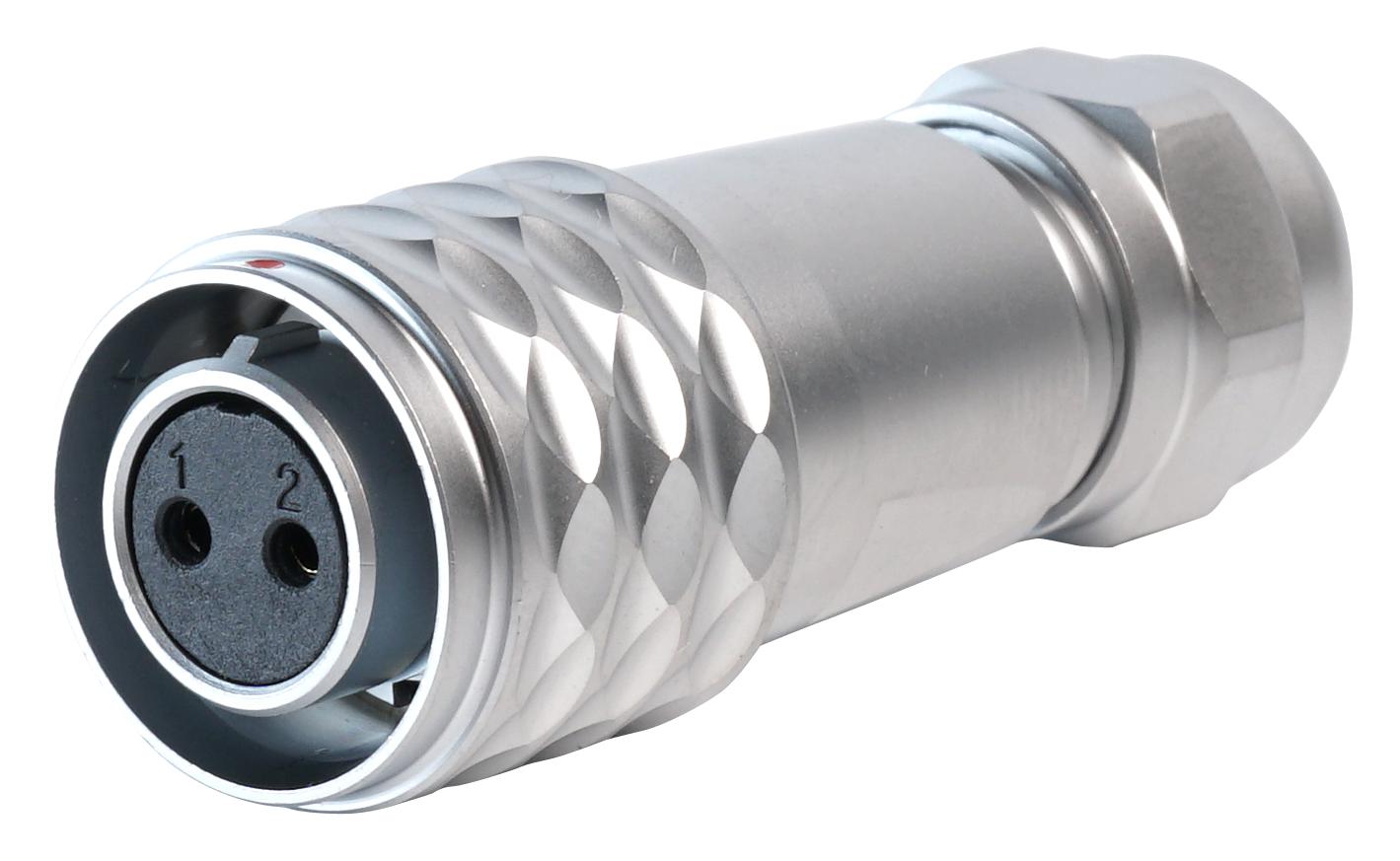 MP002735 CIRCULAR CONNECTOR, 2POS, PLUG, SOLDER MULTICOMP PRO