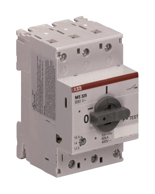 1SAM150000R1008 MOTOR STARTER, 3-PH, 1.5KW, 4A, 690V ABB