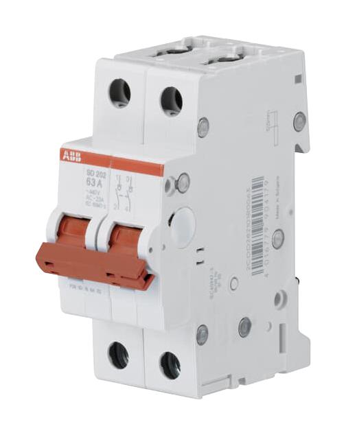 2CDD282101R0016 SD202/16 SWITCH DISCONNECTOR ABB