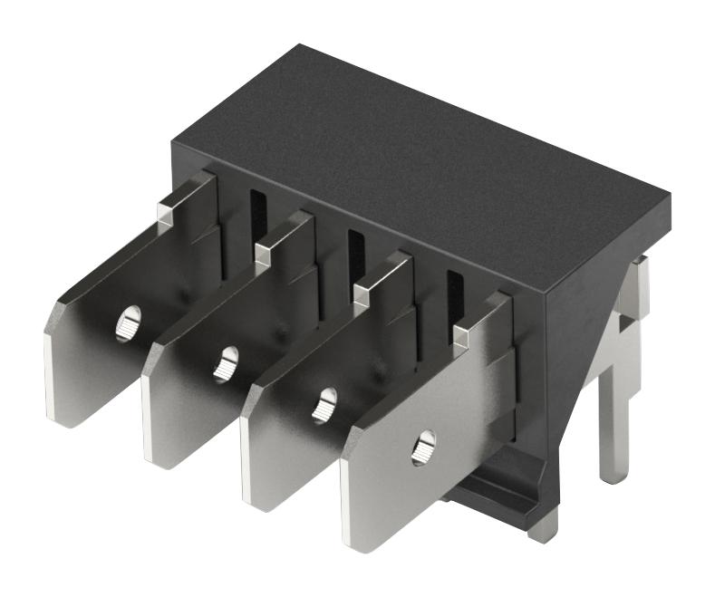 638263122005 CONN, R/A HDR, STAMPED TAB, 5P, 5.08MM WURTH ELEKTRONIK