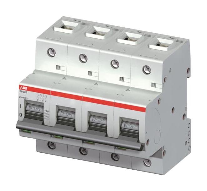 2CCS814001R0634 S804B-C63 4 POLE MCB C63A 16KA ABB