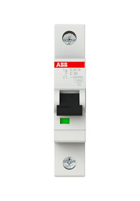 2CDS271001R0504 S201MC50 SP MCB C50A 10KA ABB