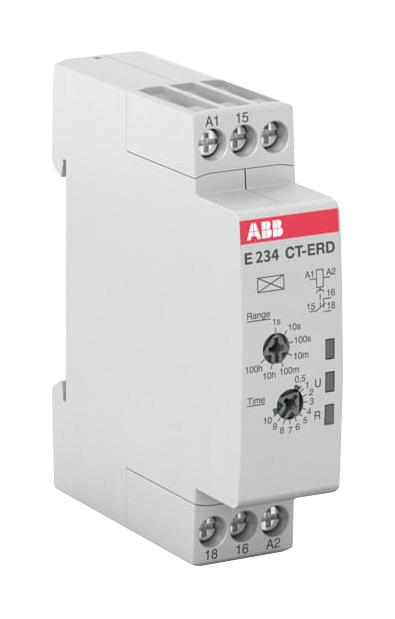 CT-ERD.12 TIMER, ON-DELAY, 7 RANGES ABB