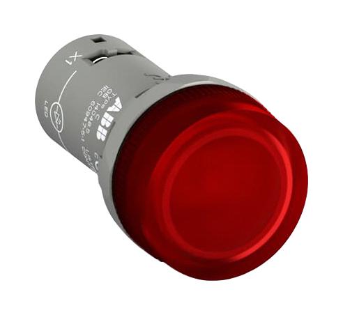 1SFA619403R5061 LED INDICATOR, PANEL, 22.3MM, 16MA, 6.3V ABB