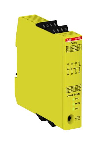 2TLA010061R0000 SAFETY RELAY, 3PST/SPST, 24VDC, 5A ABB