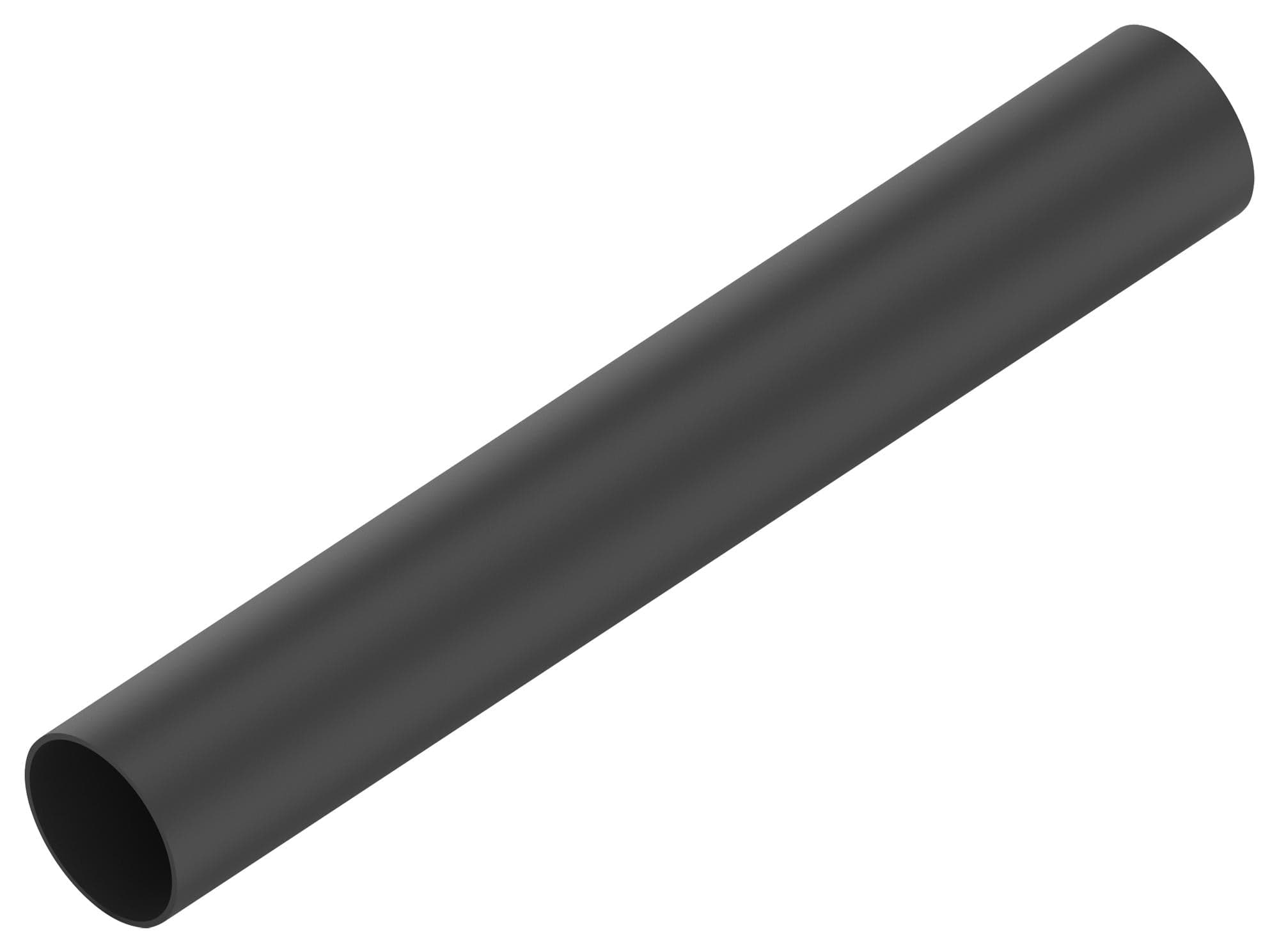 X2-7.0-0-SP-SM HEAT-SHRINK TUBING, 2:1, BLACK, 7.6MM TE CONNECTIVITY