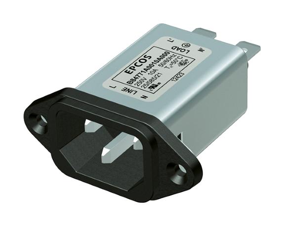 B84771M0008L000 IEC INLET FILTER, MEDICAL, 250V, 8A EPCOS