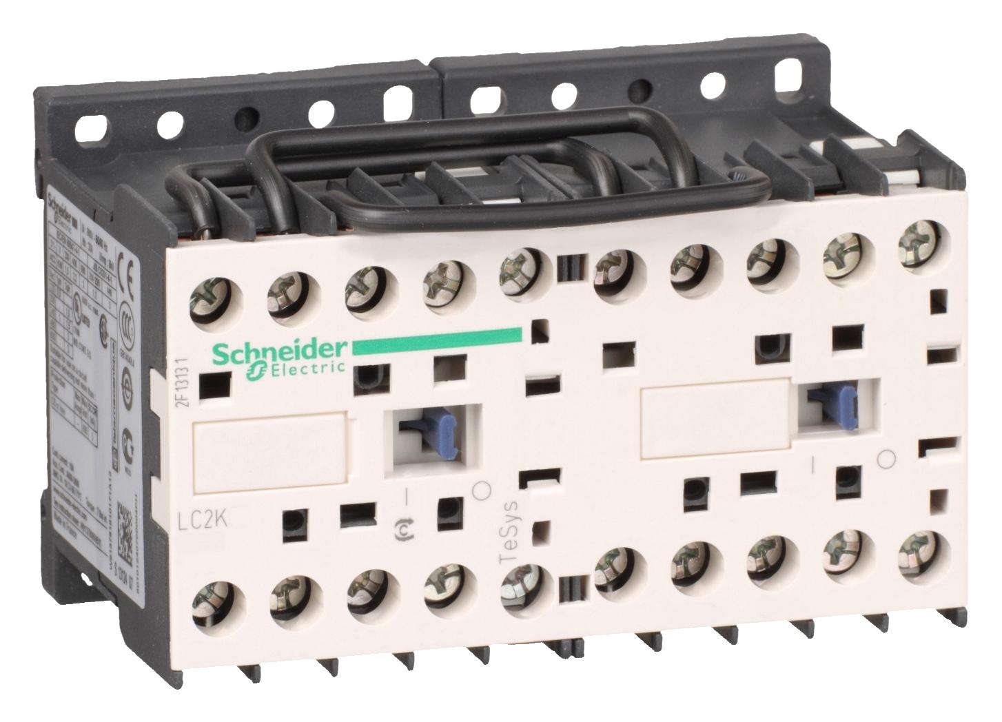 LC2K0601P7 CONTACTOR, 3PST-NO, 230VAC, DINRAIL/PANL SCHNEIDER ELECTRIC