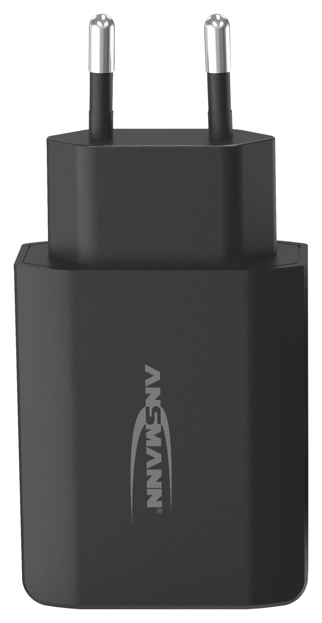 1001-0099 HOME USB CHARGER, 100-240VAC, 18W ANSMANN