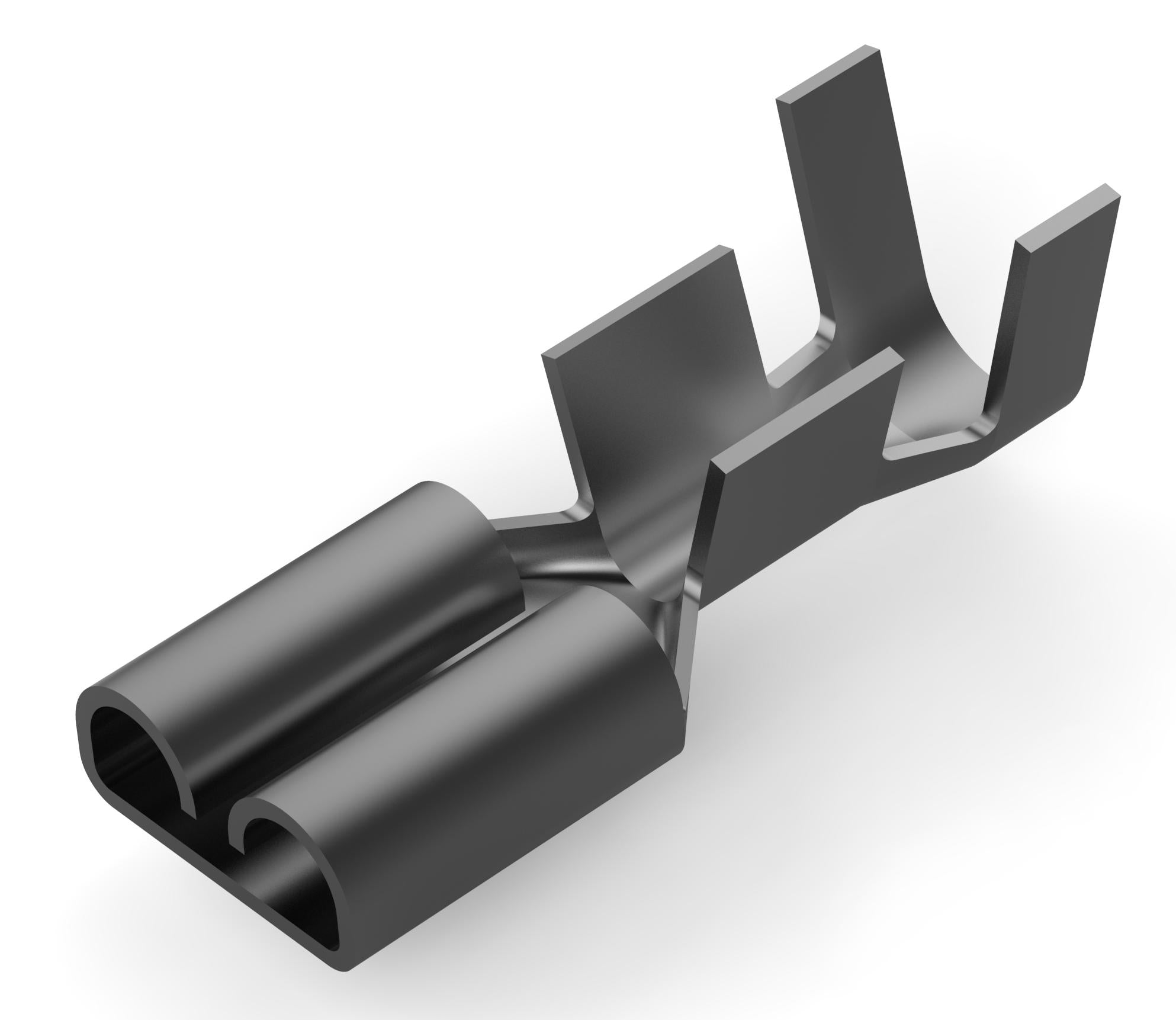 160913-4 FEMALE QUICK DISCONNECT, 13-11AWG AMP - TE CONNECTIVITY