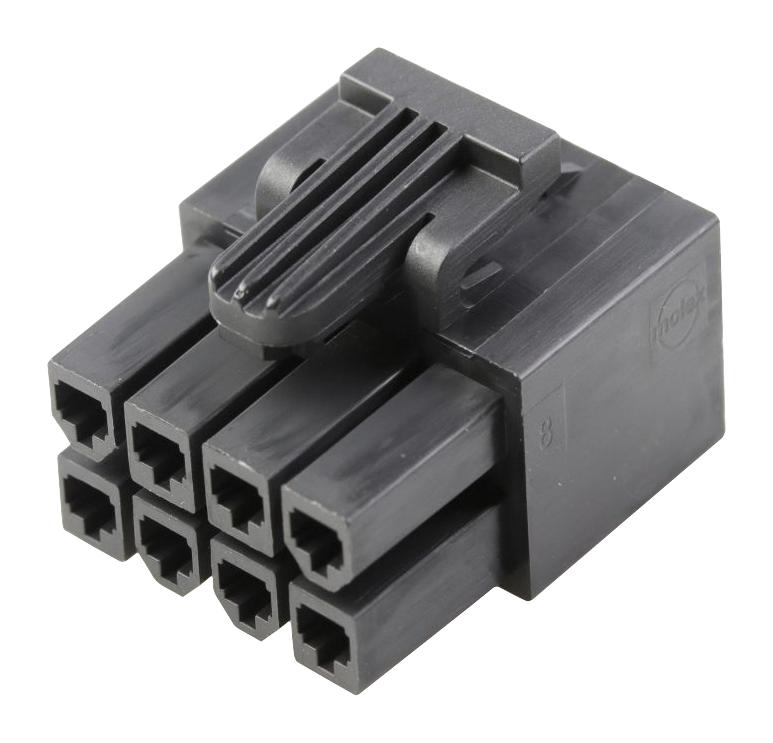 172708-1010 RECEPTACLE HOUSING, 10POS, 4.2MM, BLACK MOLEX