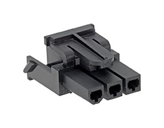 200453-1004 RECEPTACLE HOUSING, 4POS, 4.2MM, BLACK MOLEX