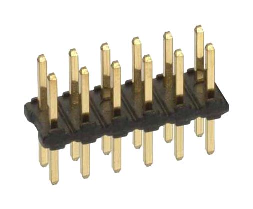 M22-2020305 CONNECTOR, HEADER, 6POS, 2ROW, 2MM HARWIN