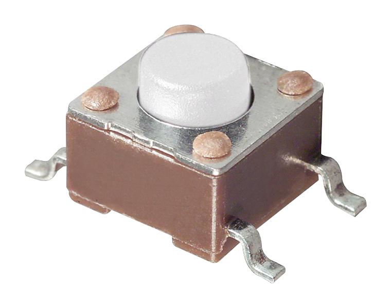 1571563-4 TACTILE SWITCH, 0.05A, 24VDC, 260GF, SMD ALCOSWITCH - TE CONNECTIVITY