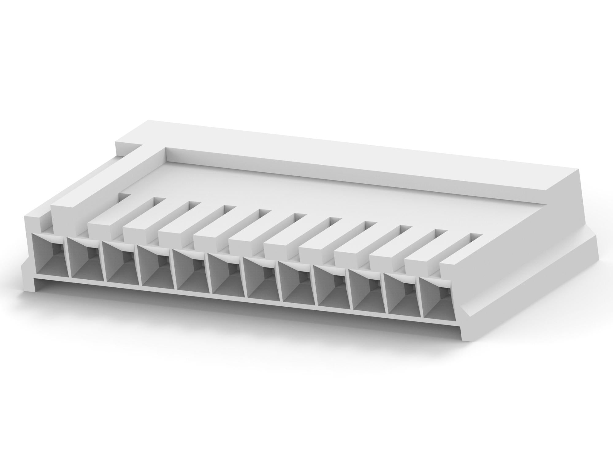 1-171822-2 WTB HOUSING, RCPT, 12POS, 1ROW, 2.5MM AMP - TE CONNECTIVITY