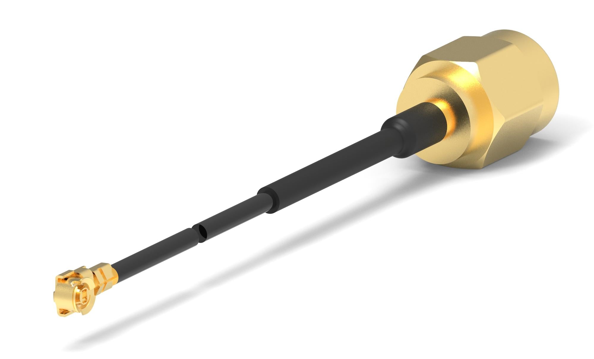 2032439-1 RF CABLE, UMCC PLUG-SMA PLUG, 200MM TE CONNECTIVITY