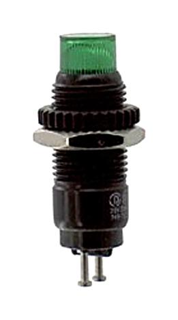 249-7972-3732-504F PANEL INDICATOR, GREEN, 9.53MM, 28VDC DIALIGHT