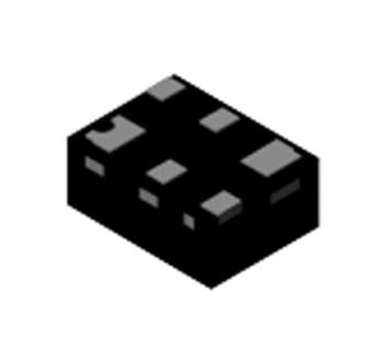 DMN2991UDA-7B MOSFET, DUAL N-CH, 0.45A, 20V, 150DEG C DIODES INC.