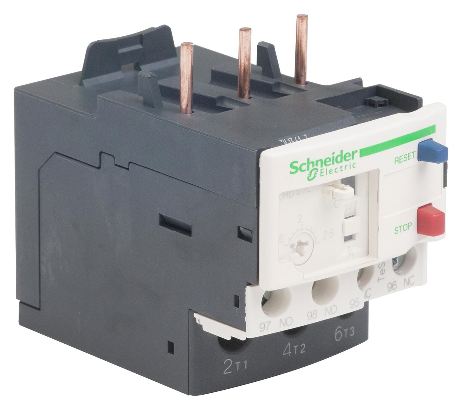 LRD07L ELECTRONIC OVERLOAD CONTROLLER/1.6A-2.5A SCHNEIDER ELECTRIC